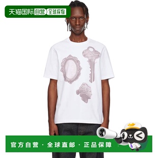 1h可退 香港直邮MAISON KITSUNE 男士 白色 Parisian Objects Com