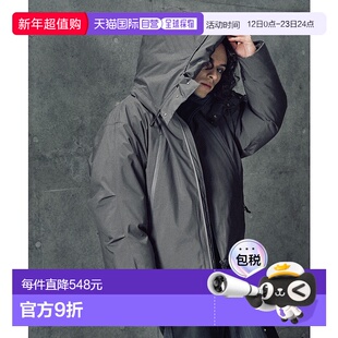 1h可退 日本直邮Casper John 男装 连帽羽绒服 可拆卸巴拉克拉法