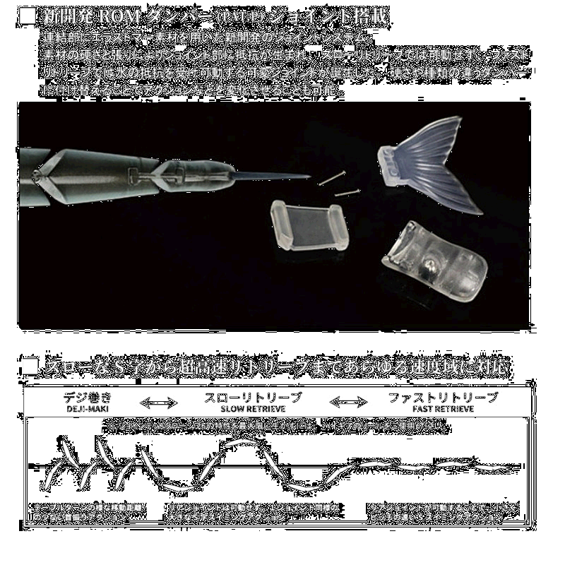 日本直邮 Guncraft Lure Ayuya 关节爪移位 183 型 F #U-02 可见