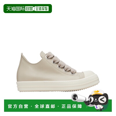 1h可退 香港直邮Rick Owens 系带低帮休闲运动鞋 RU01F2893LCOW21
