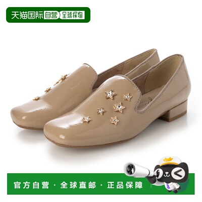 日本直邮日本直邮Bridget Birkin 521633 流星乐福鞋（米色漆皮）