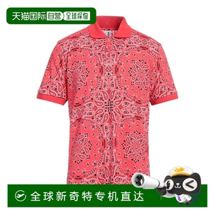 Polo衫 莫斯奇诺 男士 舒 red红色 香港直邮潮奢 1h可退 Moschino