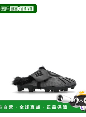 香港直邮BALMAIN 男士足球鞋 FM1VJ397TKRT0PA AW2025 黑色 Sneak