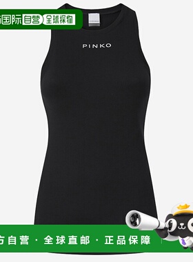香港直邮PINKO 女士背心吊带  AW2025 100822A2RCZ99黑色性感