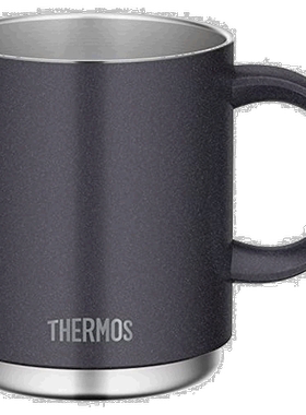 【日本直邮】Thermos膳魔师 真空隔热保温杯 450ml 金属灰JDS-450