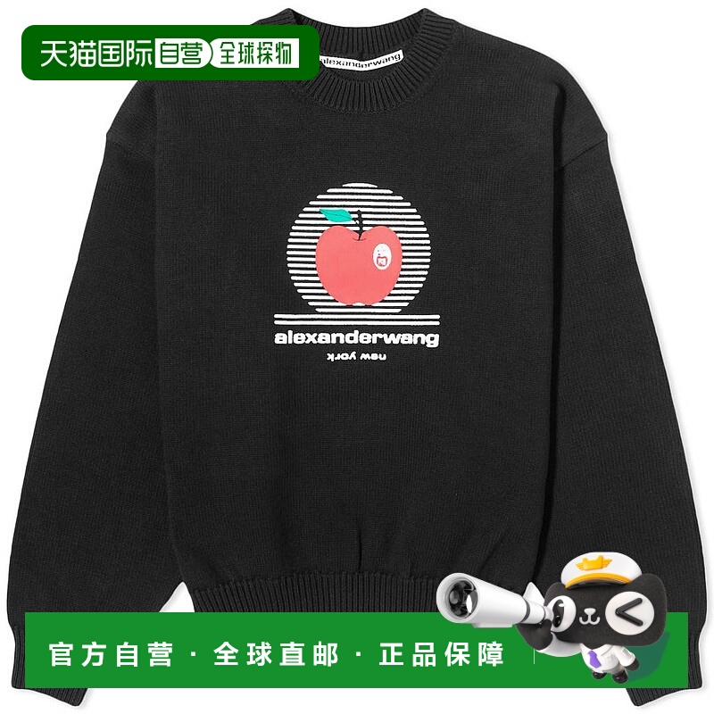 1h可退 【美国直邮】Alexander Wang Pullover Crew Sweat 女士大