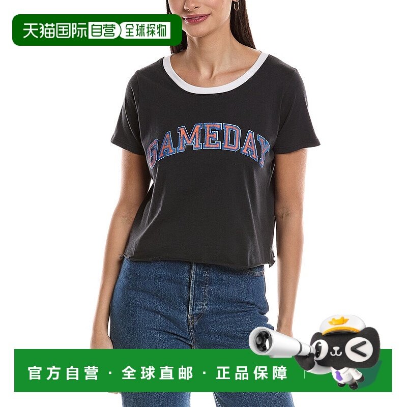 自营Prince Peter Gameday Florida Oversized Crop T-Shirt - bl