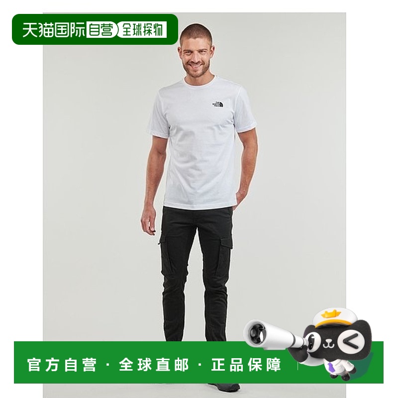 欧洲直邮THE NORTH FACE北面男士运动T恤REDBOX时尚舒适