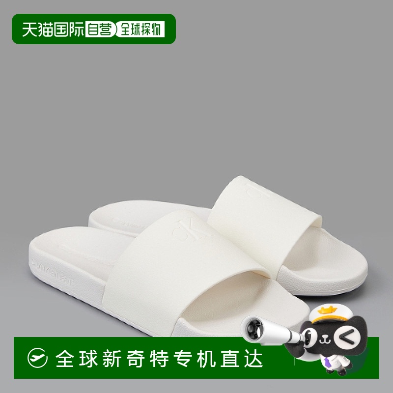1h可退 韩国直邮calvin klein jeans 拖鞋CKYW01715