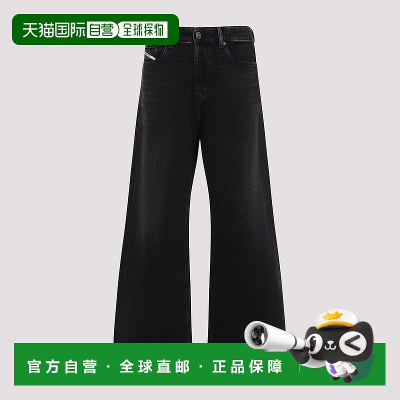1h可退 香港直邮DIESEL 女士牛仔裤 A0692609J9602 CO 黑色 Denim