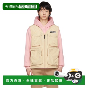1h可退 香港直邮Mackage 男士 米色 Prince 羽绒马甲 PRINCEBEIGE