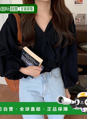 1h可退 日本直邮Girly Doll 女士弹力袖设计感长袖衬衫 GSZ21S031