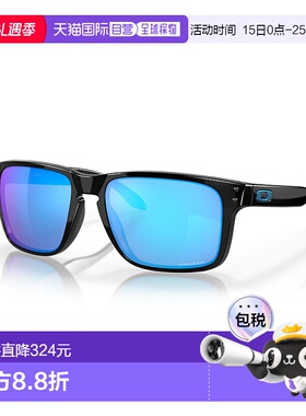 1h可退 香港直邮潮奢 Oakley 欧克利 男士 抛光黑色方框太阳镜 94