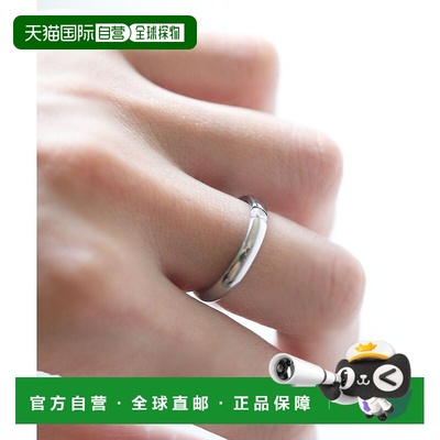 日本直邮florge 一粒锆石钻石不锈钢戒指 20号 [FL8218DW05427]