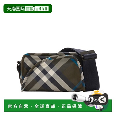1h可退 香港直邮burberry 男士 运动包斜挎包单肩包男包