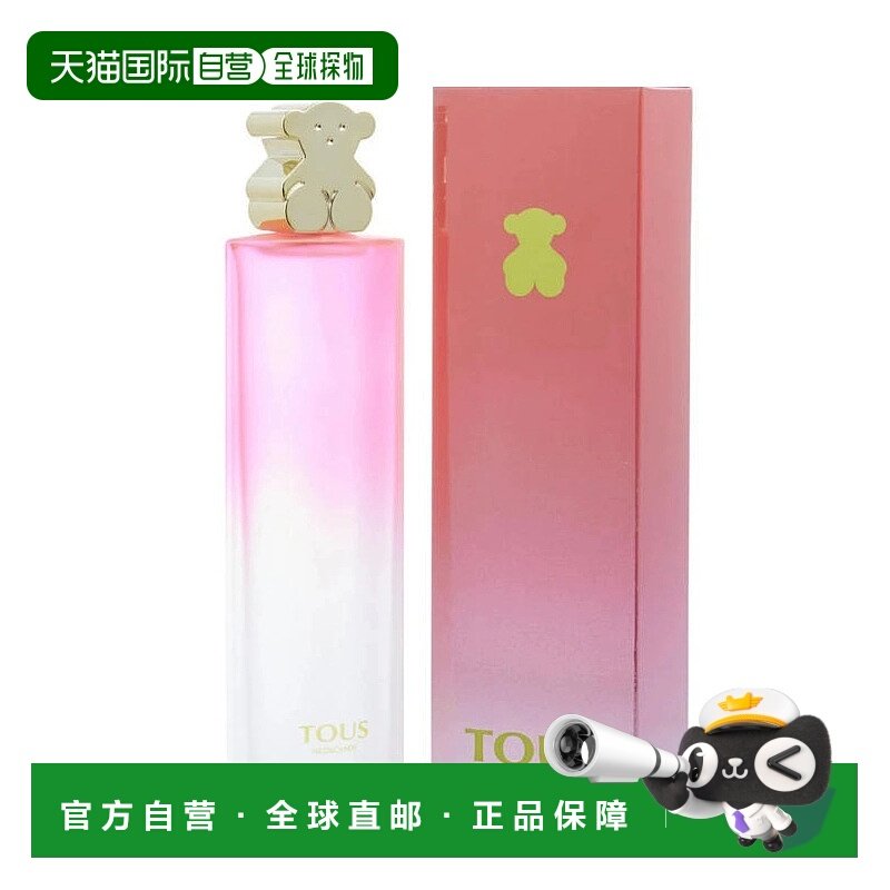 美国直邮W TOUS NEON CANDY 3.4OZ EDT桃丝熊霓虹糖100ml女正品