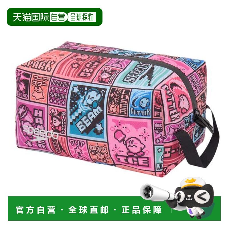 日本直邮SPEEDO 游泳包 星之卡比 圆点图案 防水 M号 SE22609 PN