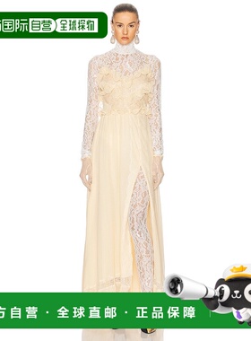 1h可退 香港直邮潮奢 valentino 华伦天奴 女士 浅礼服 6B0VDL179