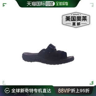 Better Alone 女式 美 skechersReggae 一脚蹬坡跟拖鞋 浅绿色