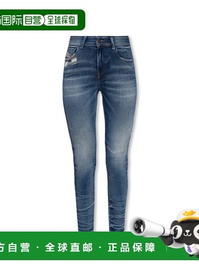 香港直邮DIESEL 女士牛仔裤 2017SLANDYA0530209G1401紧身裤