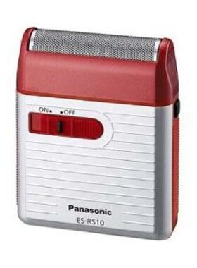 直邮日本 Panasonic松下剃须刀 旅行迷你专用款 ES-RS10-R 红色