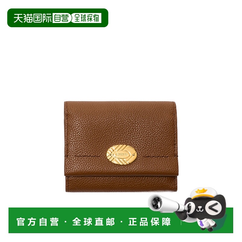 香港直邮BURBERRY 女士钱包 81123271 AW2025 棕色 Cotswolds 钱