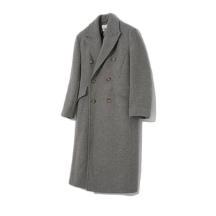 韩国直邮SATUR设计师款大气简约日常休闲个性大衣SA22FWMC02A1GR