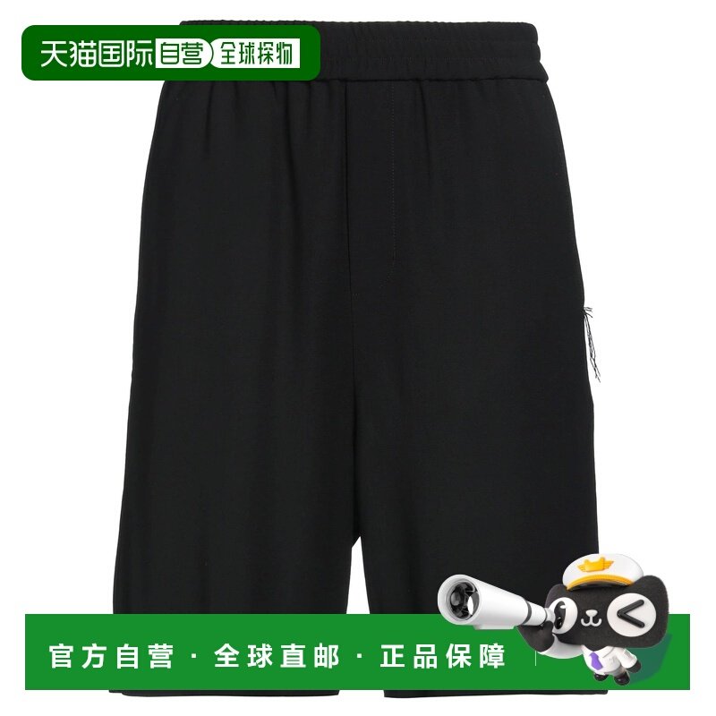 香港直邮潮奢 Ami Paris 男士 短裤 black黑色 舒适时尚,男装,休闲裤,淘宝优惠券,粉丝福利购,淘宝优惠卷