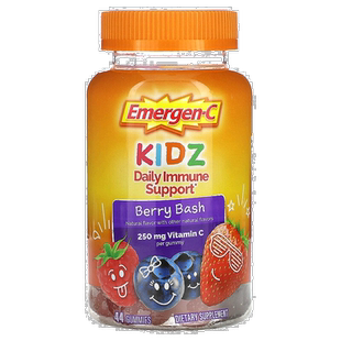 香港直发Emergen-C机体抵抗软糖增强防护力低卡提高抵御力44粒