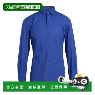 安普里奥 Armani 阿玛尼 男士 1h可退 纯色衬衫 香港直邮Emporio