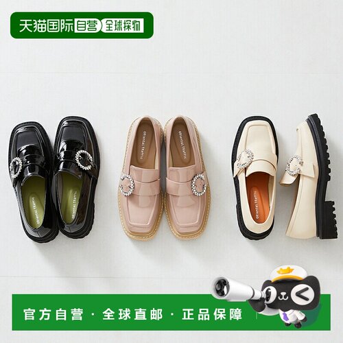 ORiental TRaffic Oriental Traffic 31315 厚底宝石扣带鞋