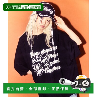 1h可退 日本直邮Candy Stripper 男女同款 大尺码插肩袖T恤 街头