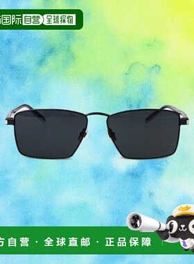 香港直邮SAINT LAURENT 女士眼镜 SL700001 SS2025 黑色 徽标太阳