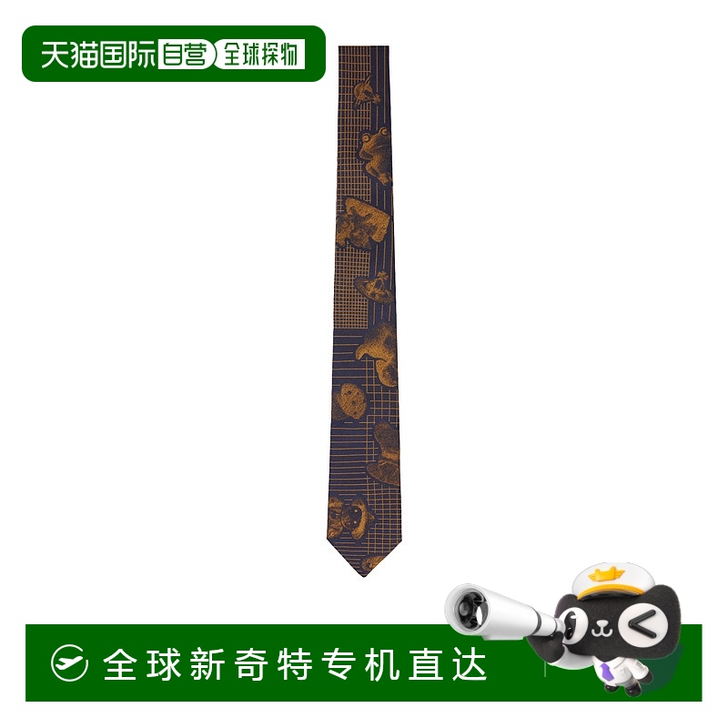 1h可退 香港直邮VIVIENNE WESTWOOD 男士领带 81050001W015SK411