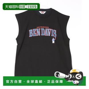 日本直邮BEN 抗菌防臭 DAVIS男女同款 T恤 BDZ400 印花无袖 1h可退