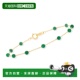 Ross 祖母绿串珠手链 自营 Simons Pure 黄金 14kt 英