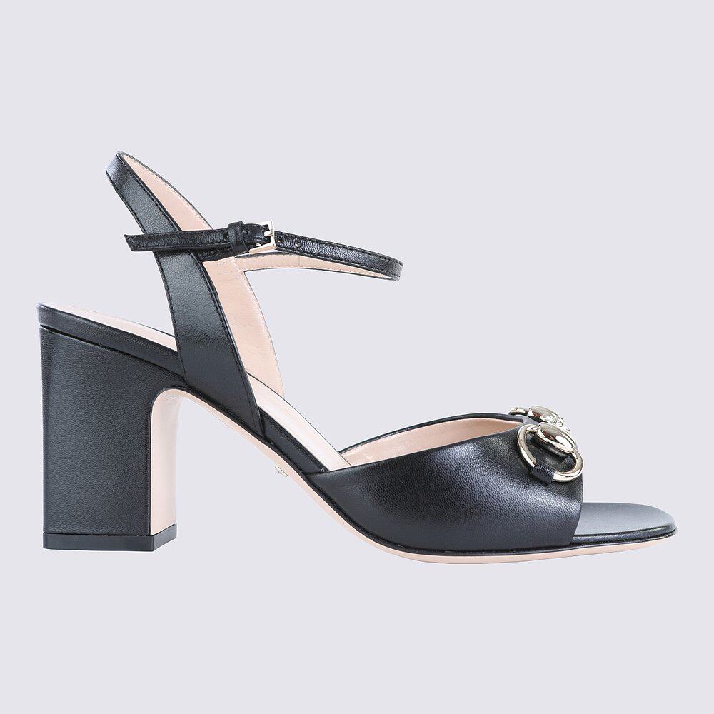 GUCCI 女士凉鞋 812292C9D001000 SS2025 黑色