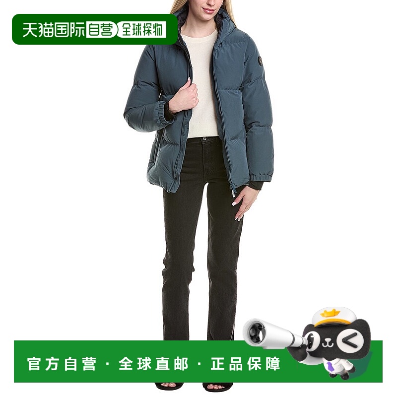 自营NOIZE Stacy Puffer Coat - blue 美国奥莱直发