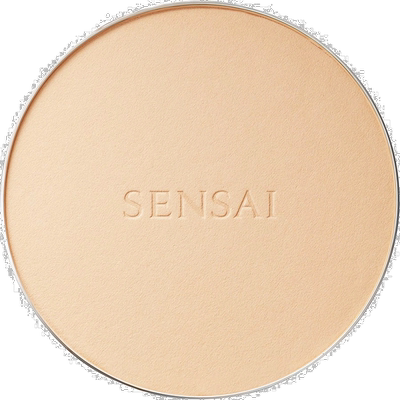 欧洲直邮Sensai丝光溢彩粉饼散粉11gSPF10 #TF202 soft beige矿物