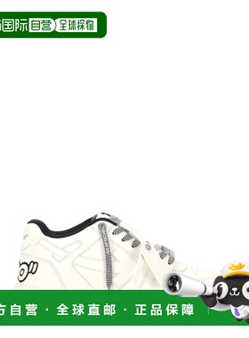 1h可退 香港直邮off-white 男士 灰白色圆头系带运动鞋 OMIA189F2