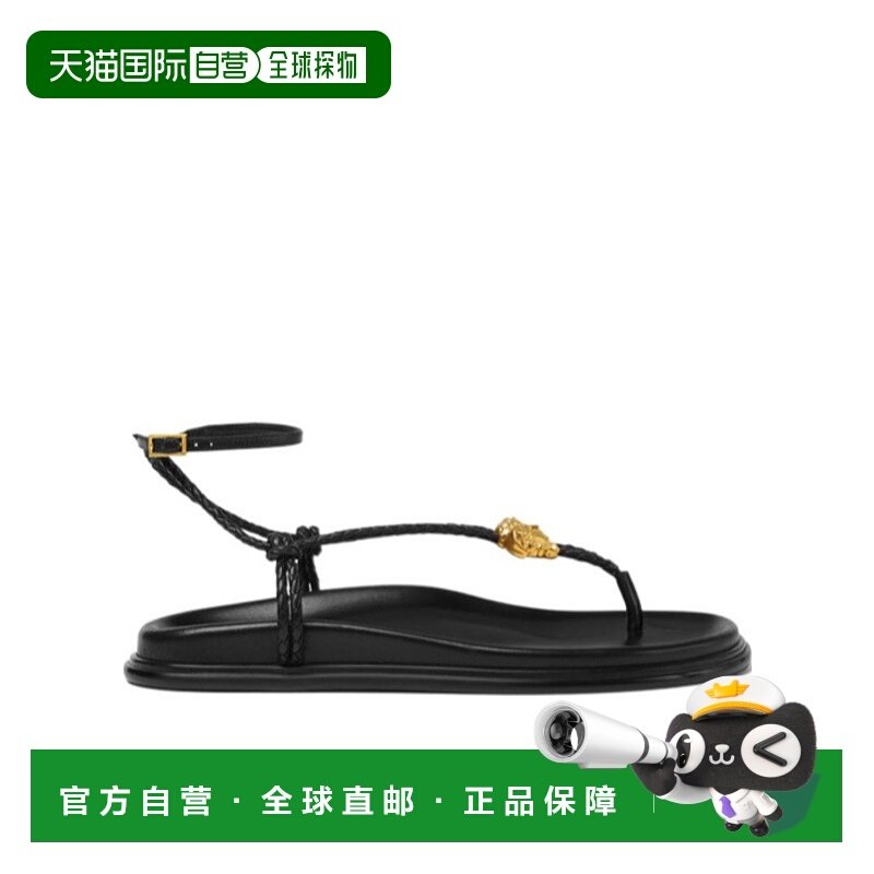 1h可退 香港直邮VERSACE 25SS 夹趾平底凉鞋 Women,女鞋,时装凉鞋,淘宝优惠券,粉丝福利购,淘宝优惠卷