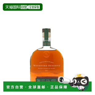 欧洲直邮Woodford Reserve RYE伍福德 活福威士忌洋酒700ml45.2%