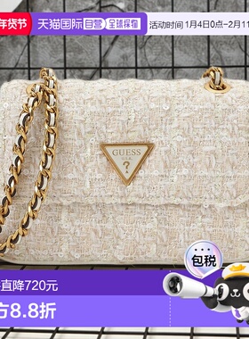 日本直邮Guess GIULLY Mini Convertible Xbdy Flap 女士手袋斜挎