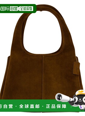 自营Lana Shoulder Bag - Coach - Leather - Brown - brown 美国