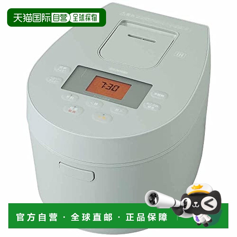 【日本直邮】Iris Ohyama IH电饭锅3合50种调理极厚火釜RC-IL30-G