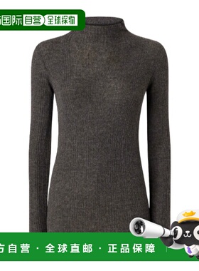 香港直邮PINKO 女士针织衫 105752A2TOK07 AW2025 灰色 高领毛衣