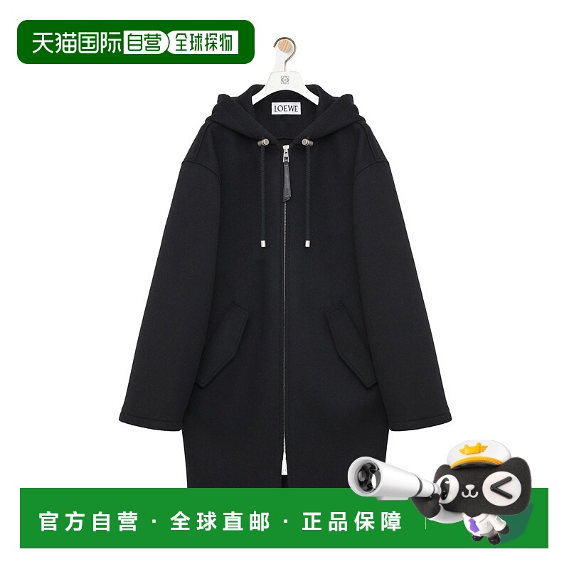 1h可退 香港直邮LOEWE 男士外套 H526Y01WE61100 SS2026 黑色 长