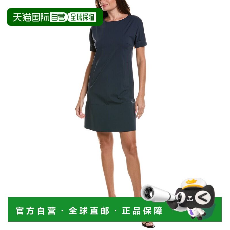 自营MM by Max Mara Dandy针织连衣裙-蓝色 美国奥莱直发