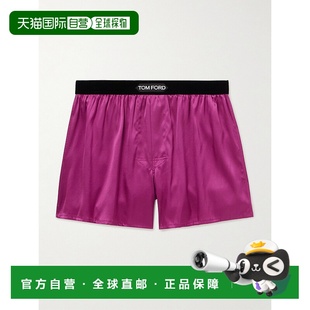 Ford 弹力真丝缎面四角裤 汤姆 男士 T4LE4101 福特 Tom