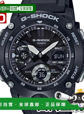 日本直邮GA-2000S-1AJF G-SHOCK 品牌 卡西欧 CASIO 单色表带 男